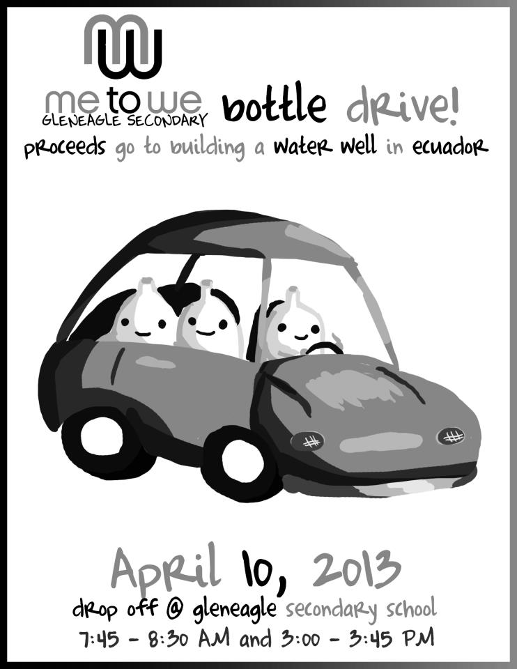 Bottle Drive Flyer